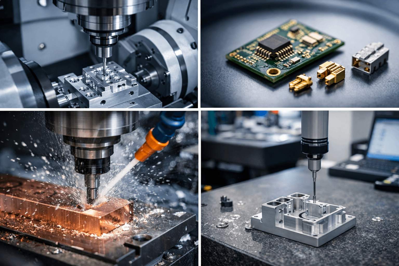 CNC-precisiebewerking voor elektronica: uitdagingen en oplossingen